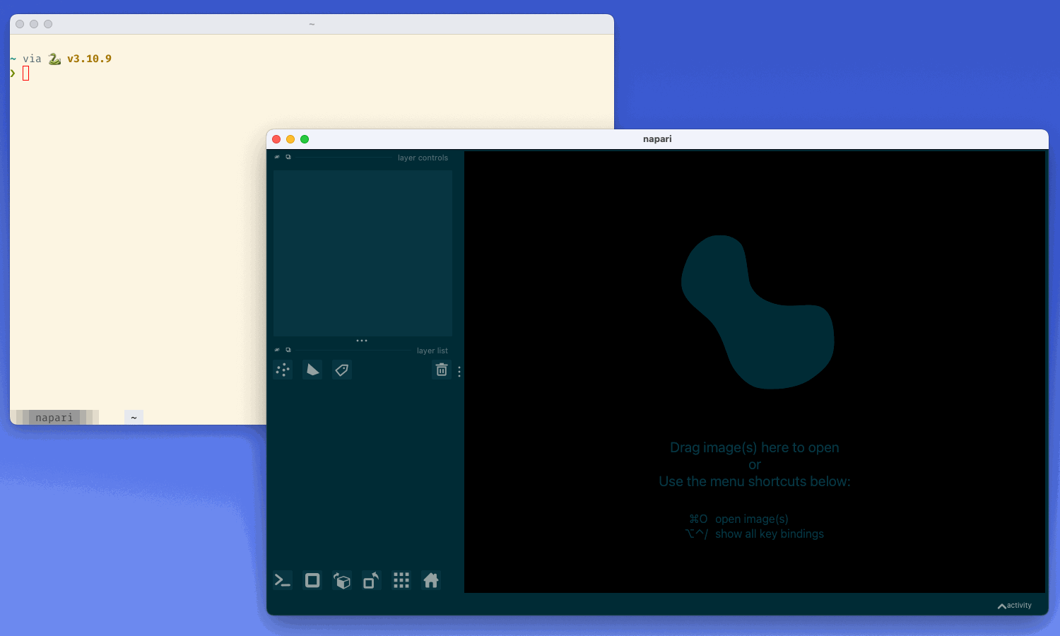 quick demo of napari-listener