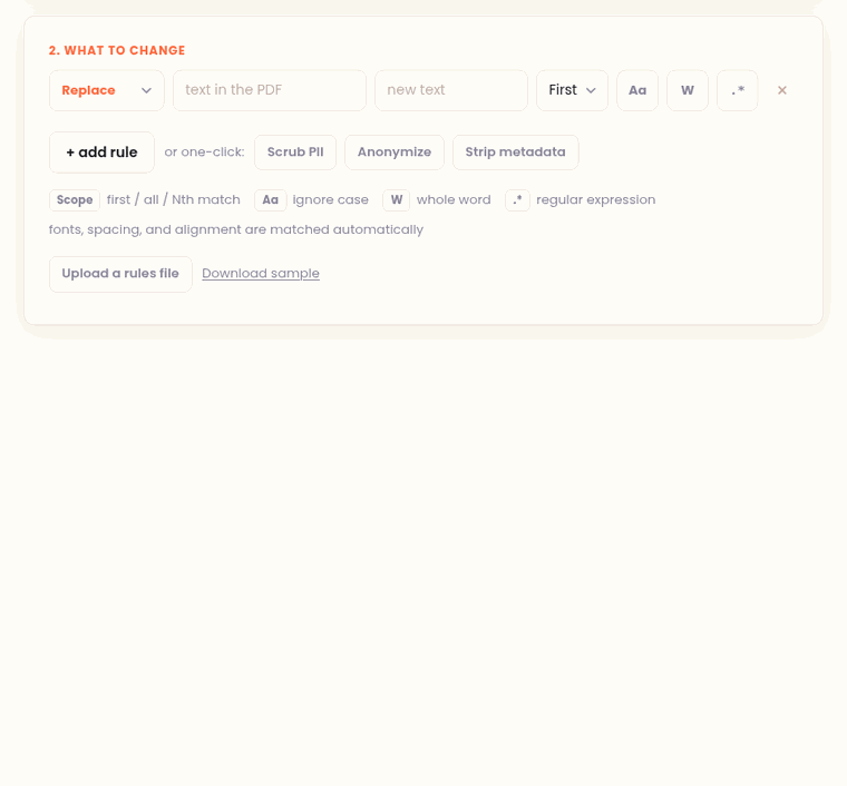 pdfblah demo