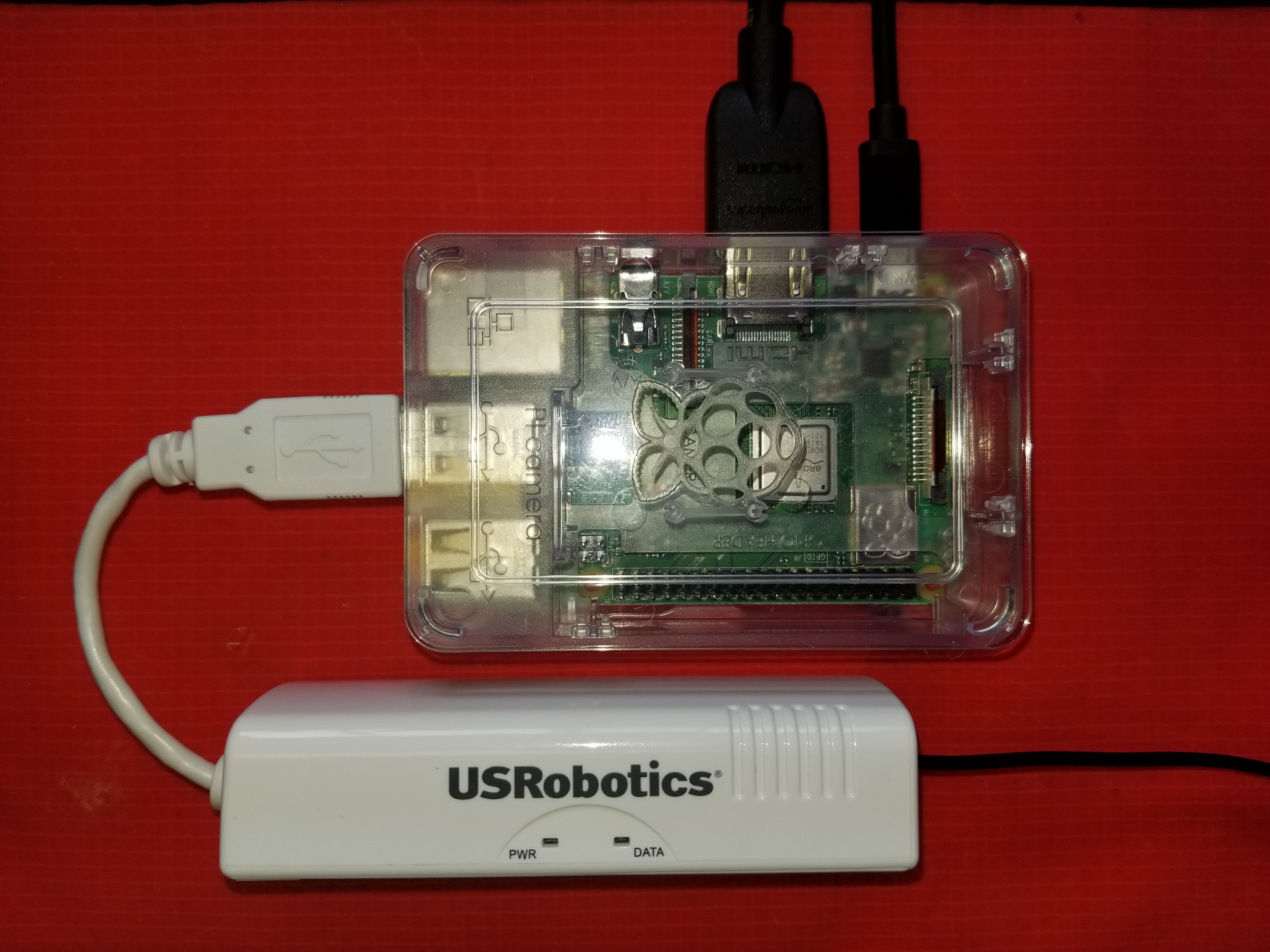 Raspberry Pi and USR5637 Modem