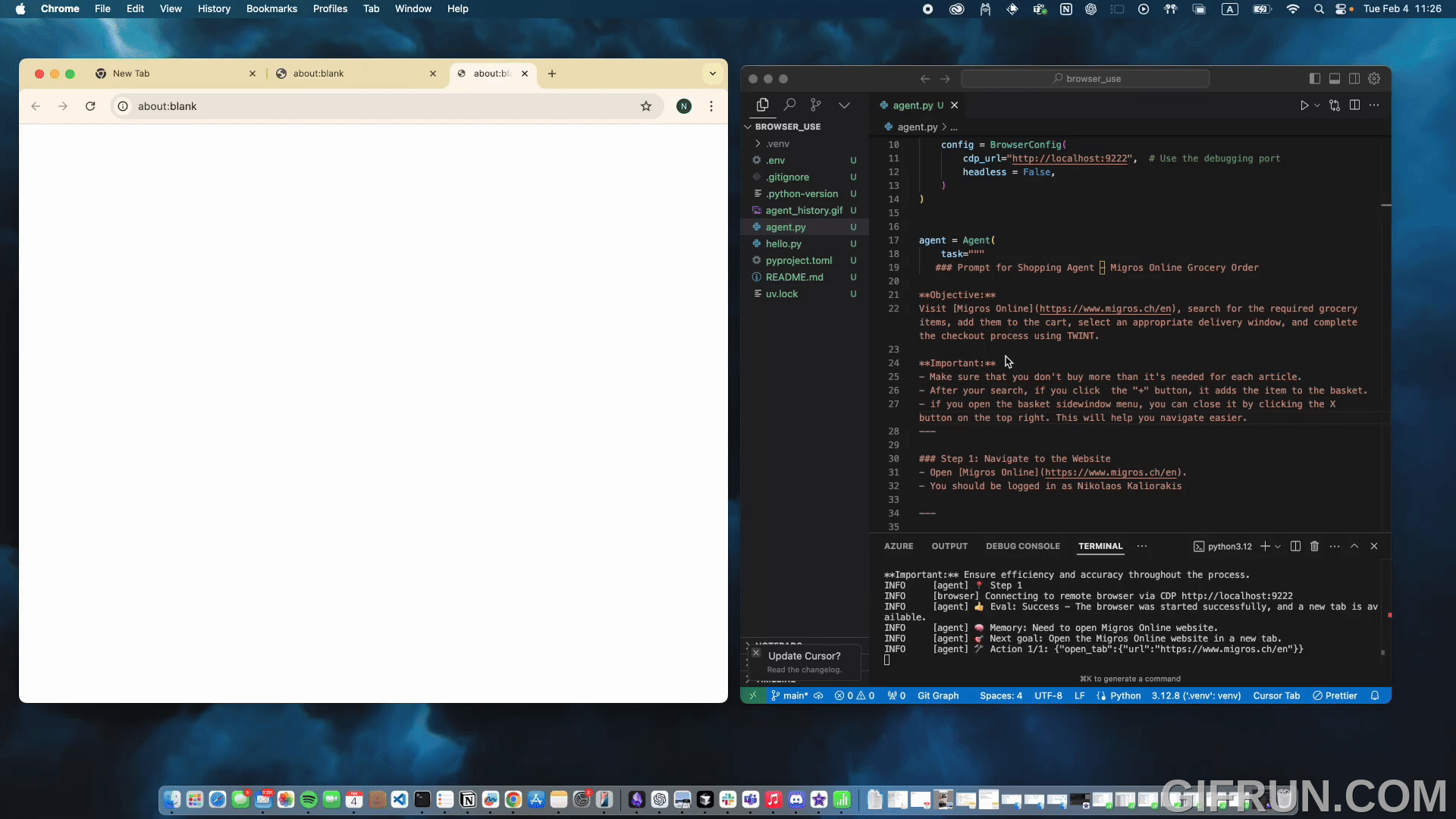 Browser use PyPI