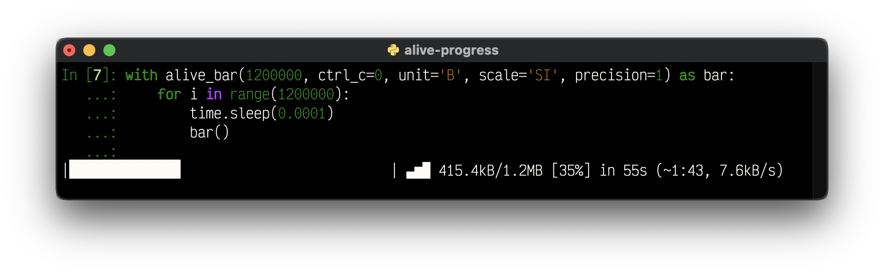 alive-progress 3.0