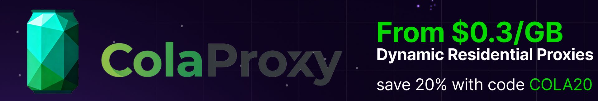 ColaProxy Banner