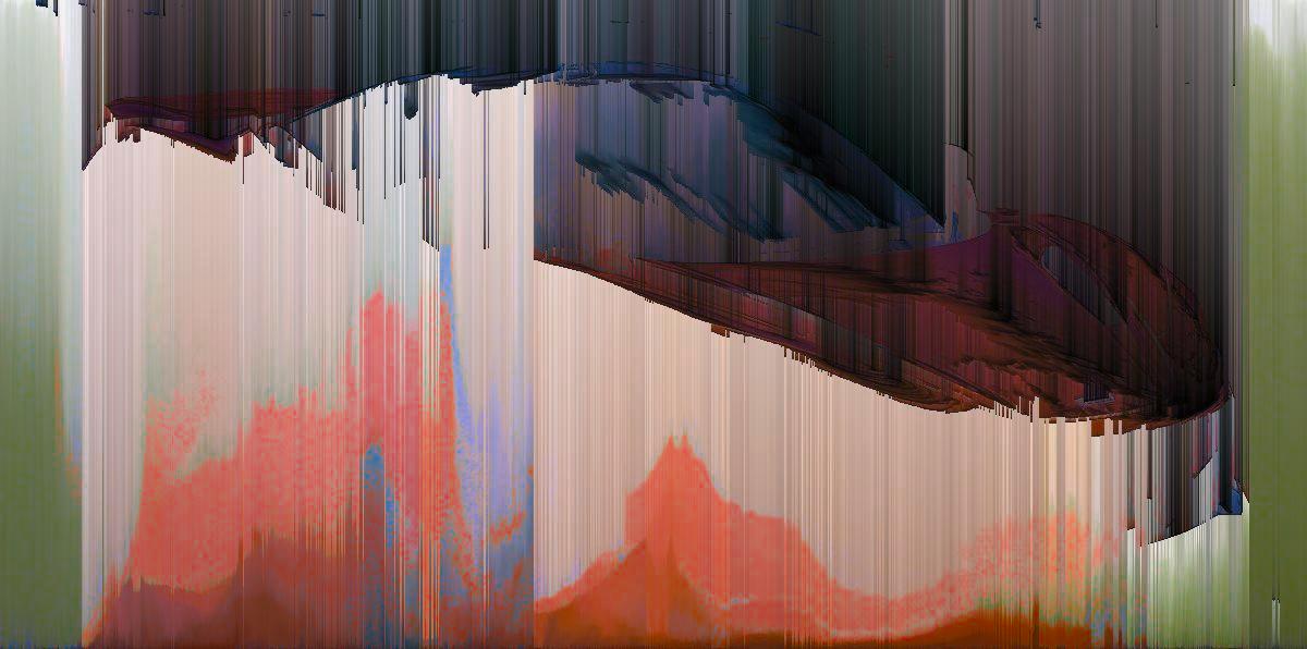 pixel-sort + drip + invert-lightness
