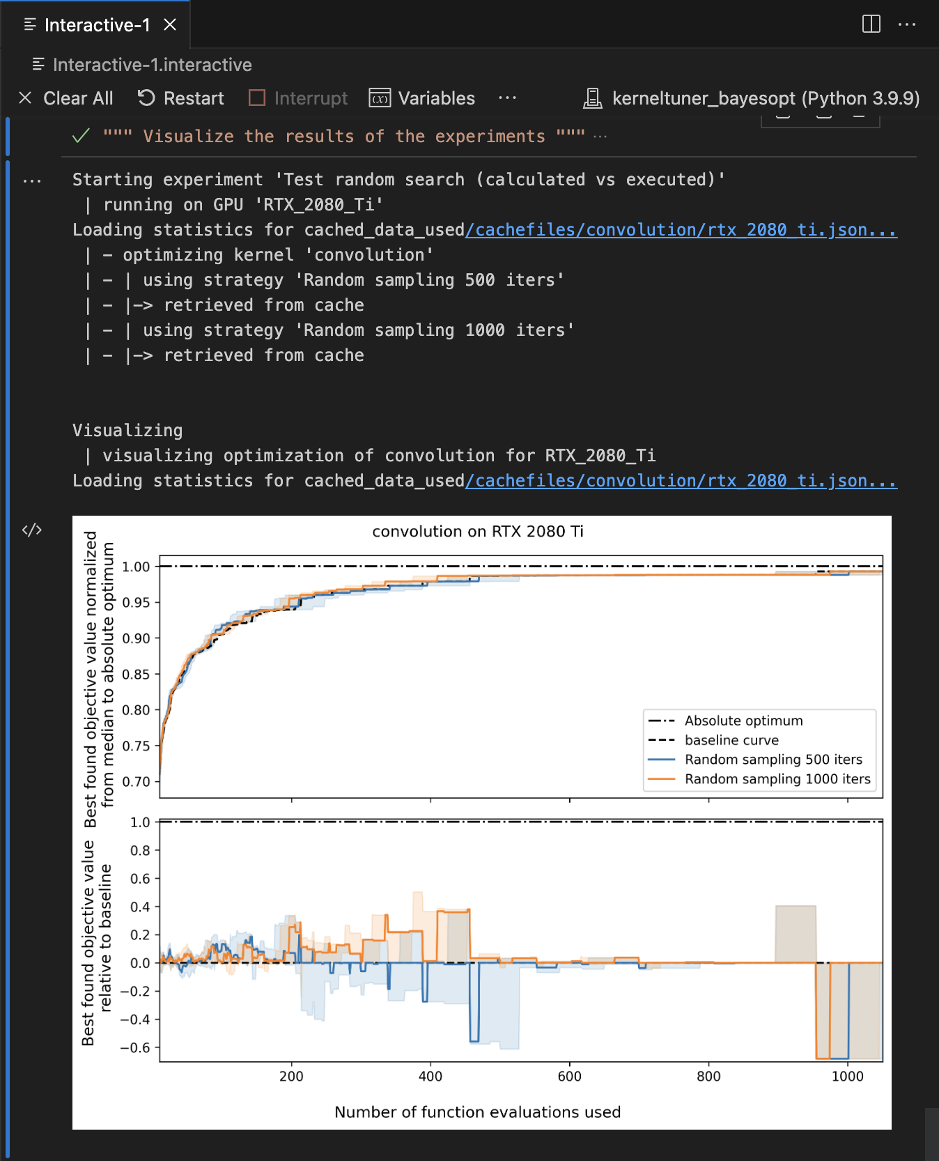 example run in interactive window