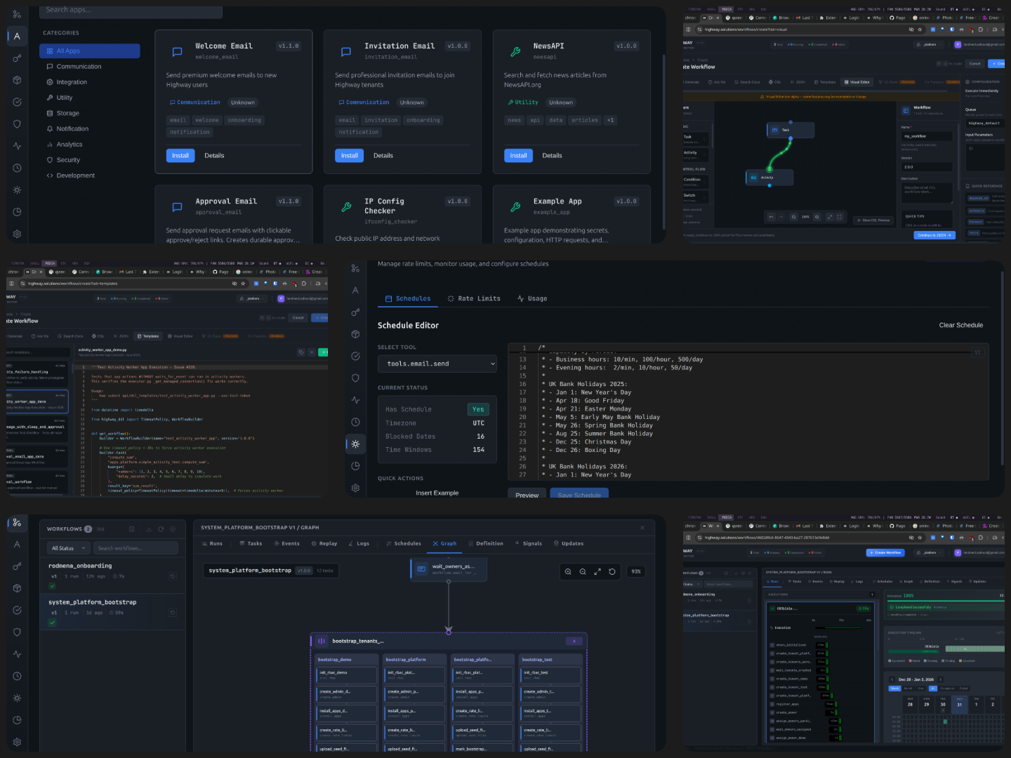 Highway Workflow Engine UI