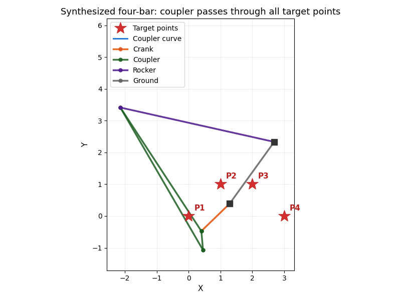 Path generation result