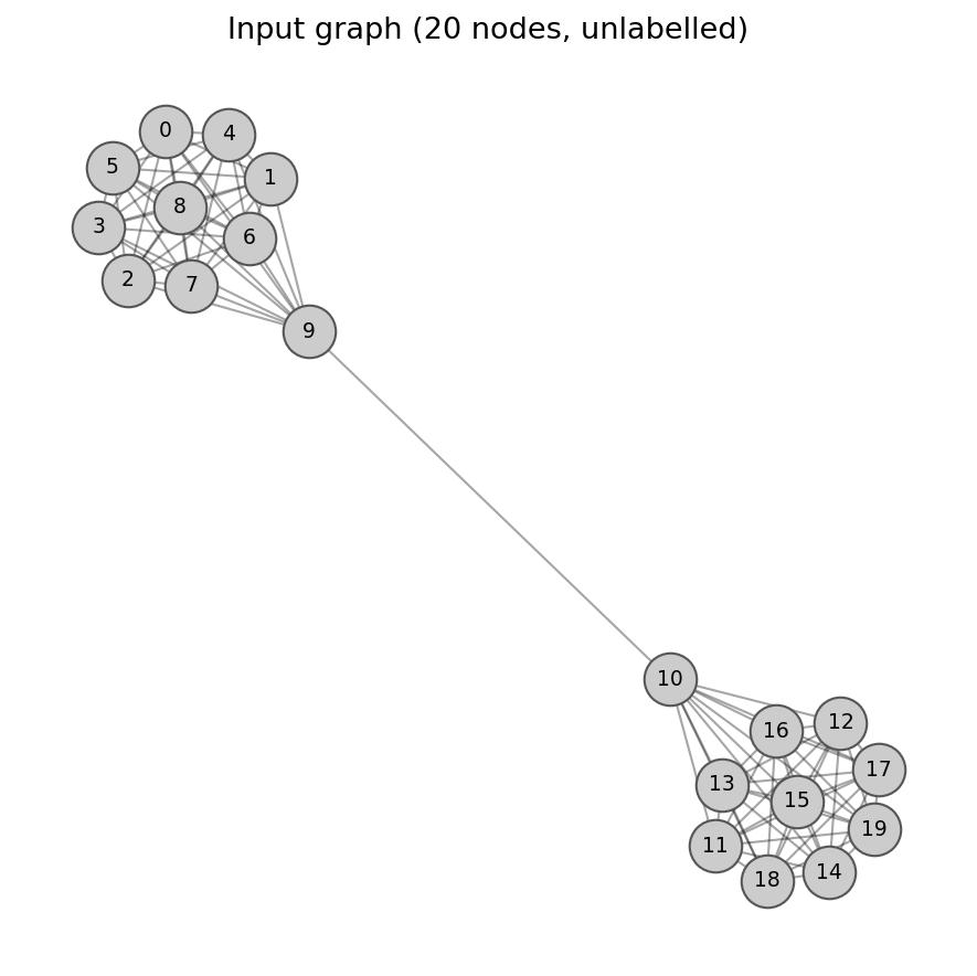 Input graph
