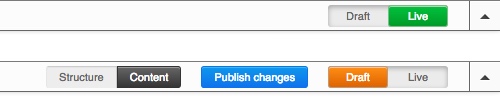 Toggle that this app provides