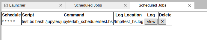 Scheduled Jobs