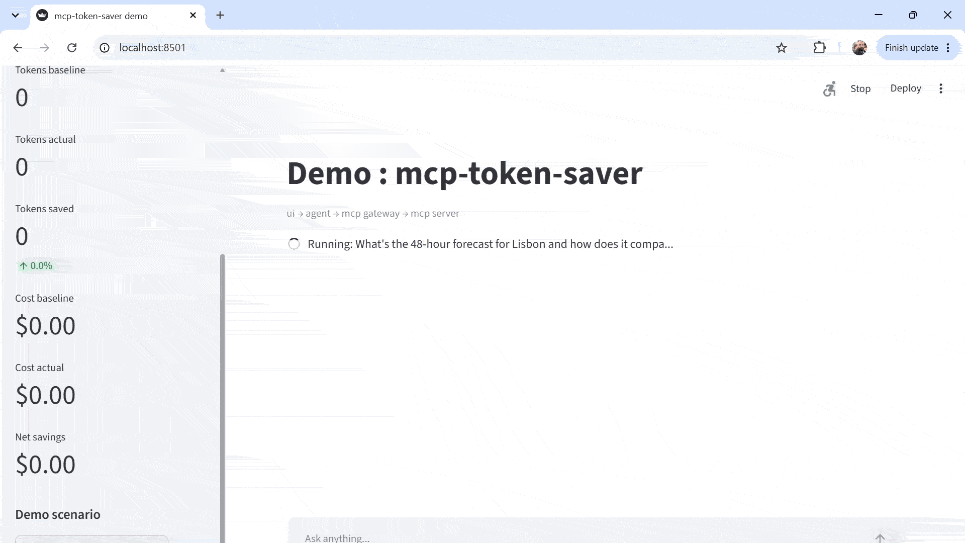 mcp-token-saver demo