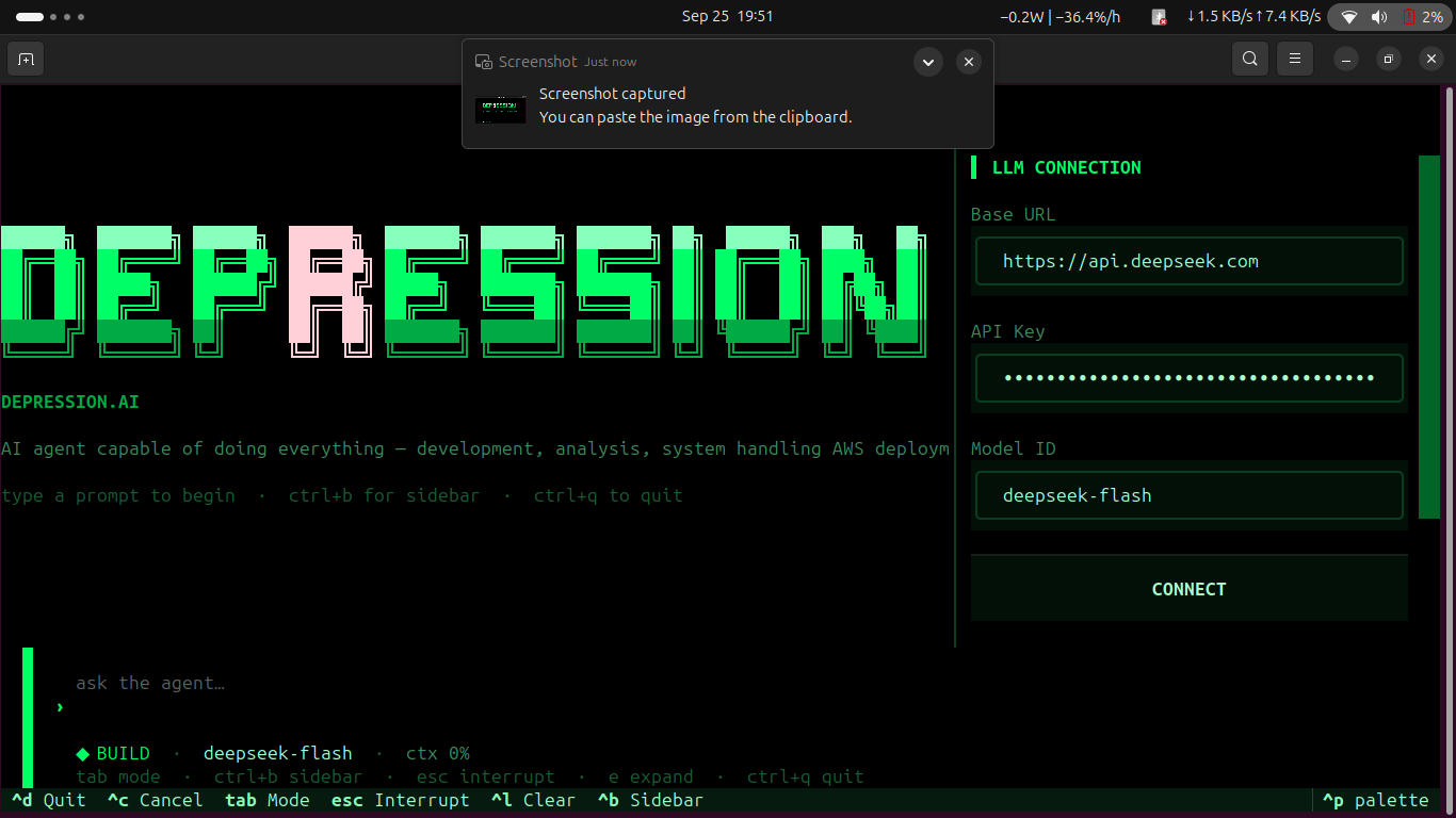 depression.ai LLM Connection