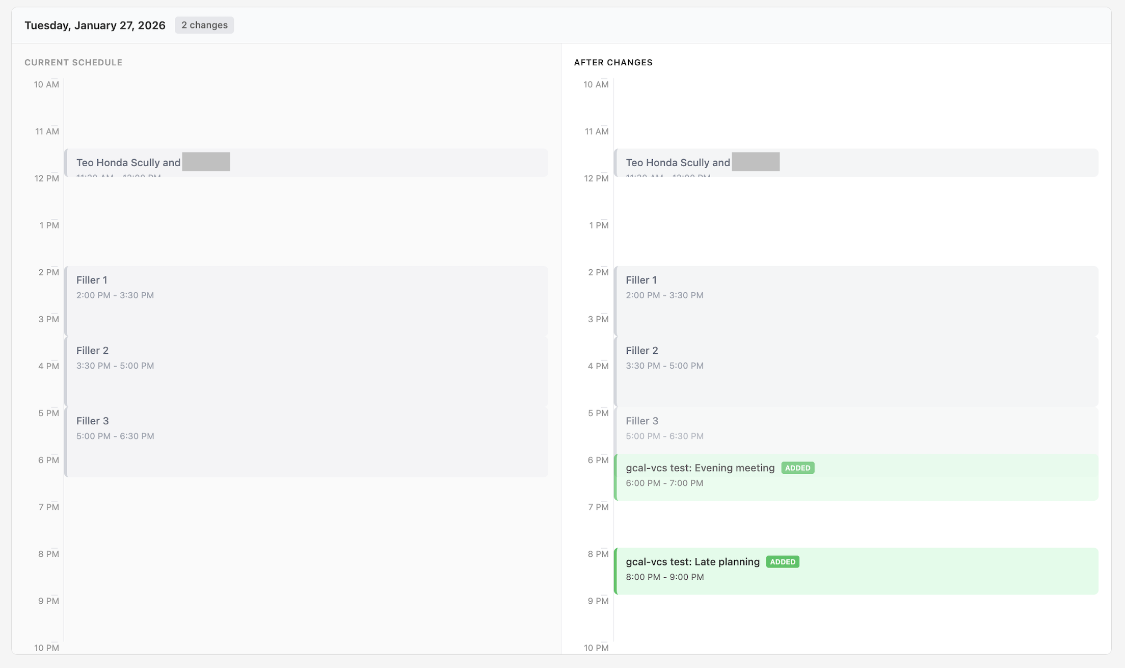 gcal-vcs preview
