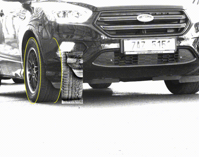 Treadscan tire segmentation