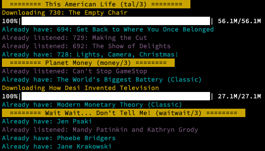 podpuller screenshot