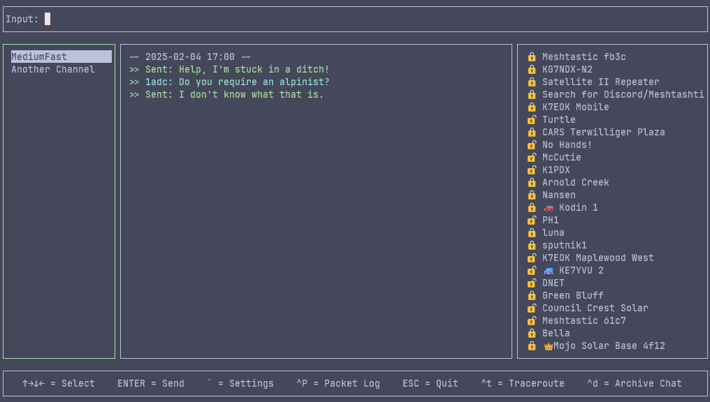 Contact - Main UI Screenshot