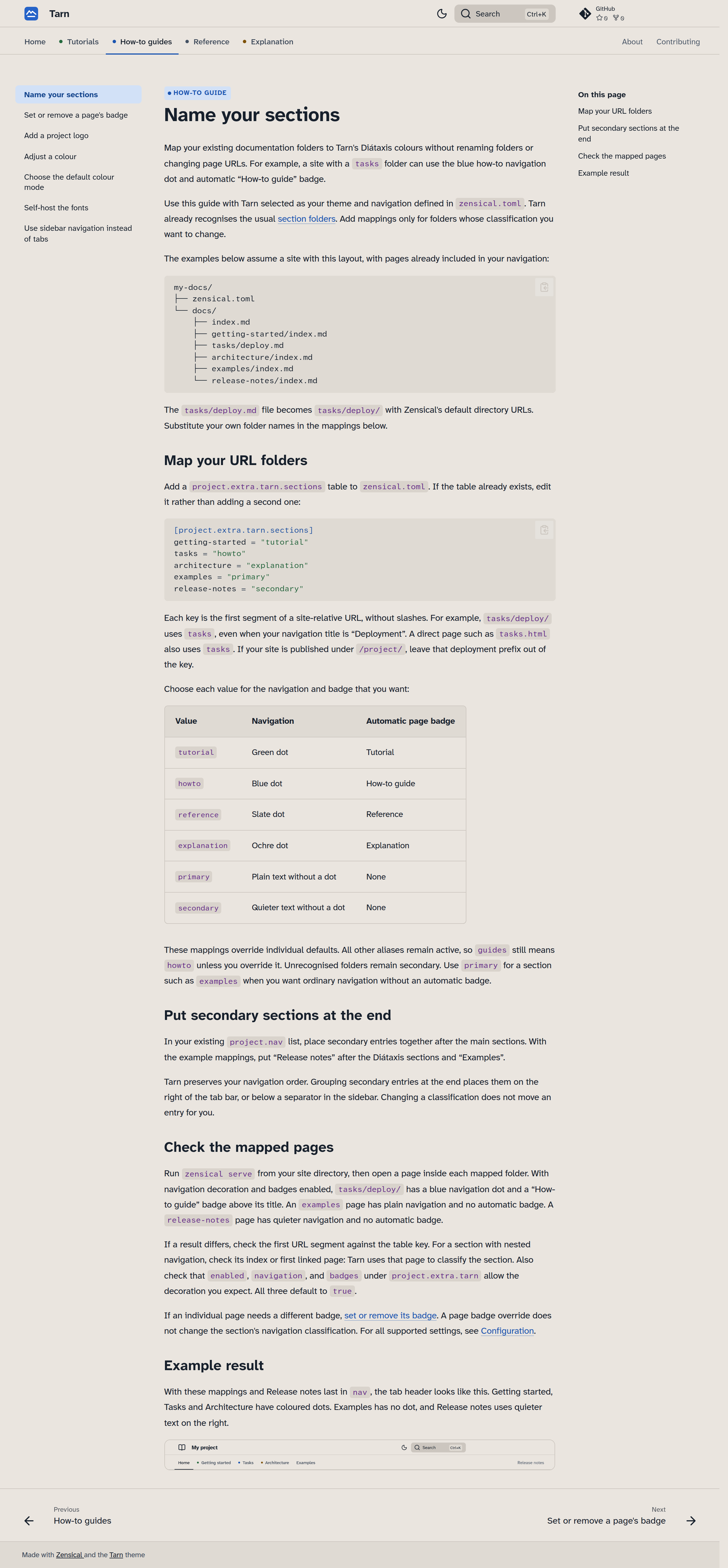 A how-to guide rendered with Tarn in light mode
