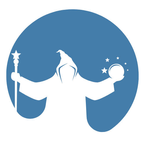 Wizard template logo