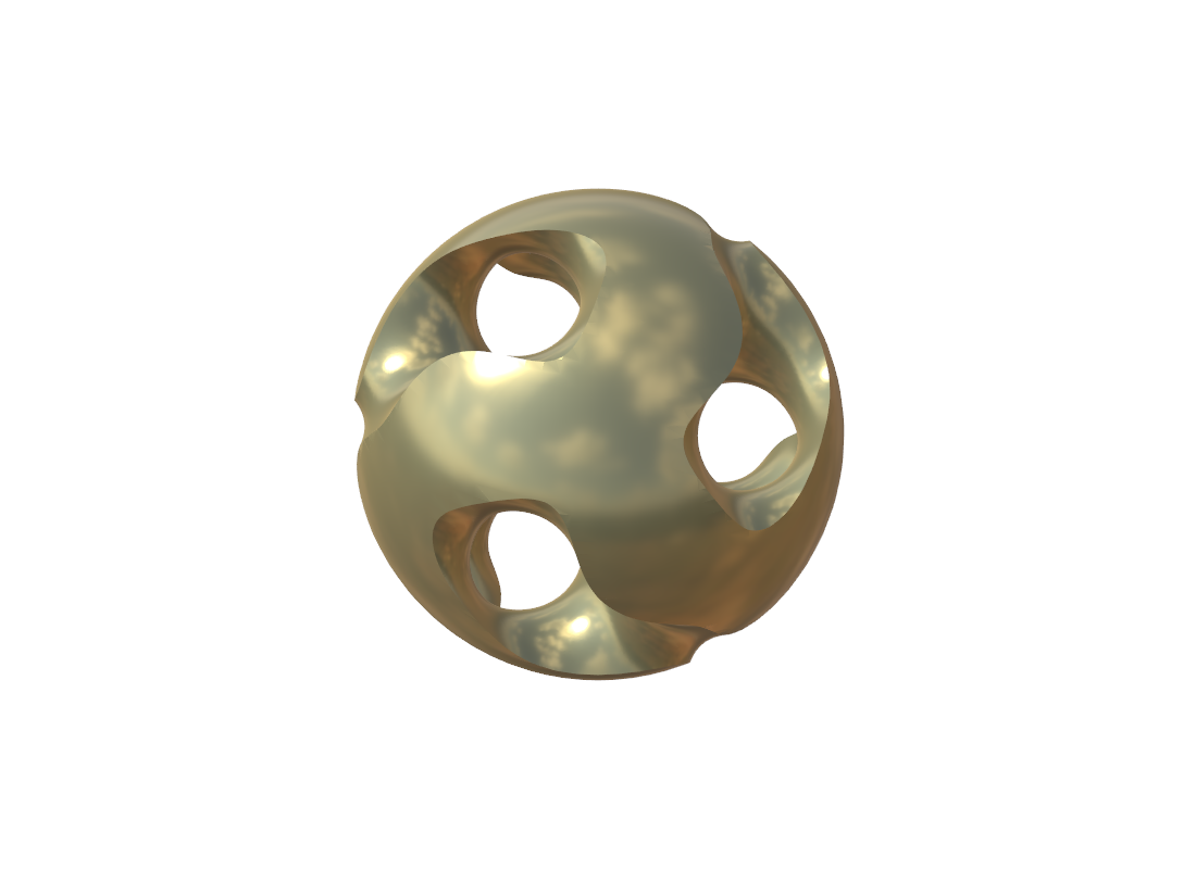 gyroid TPMS sphere