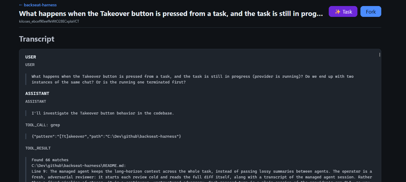 Generate a task from the chat