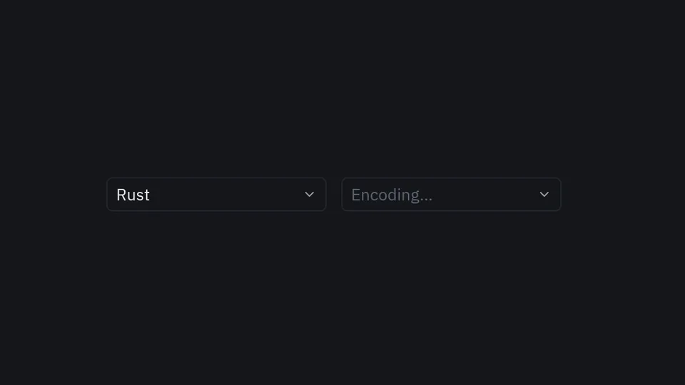 Opening a drop-down and picking an option