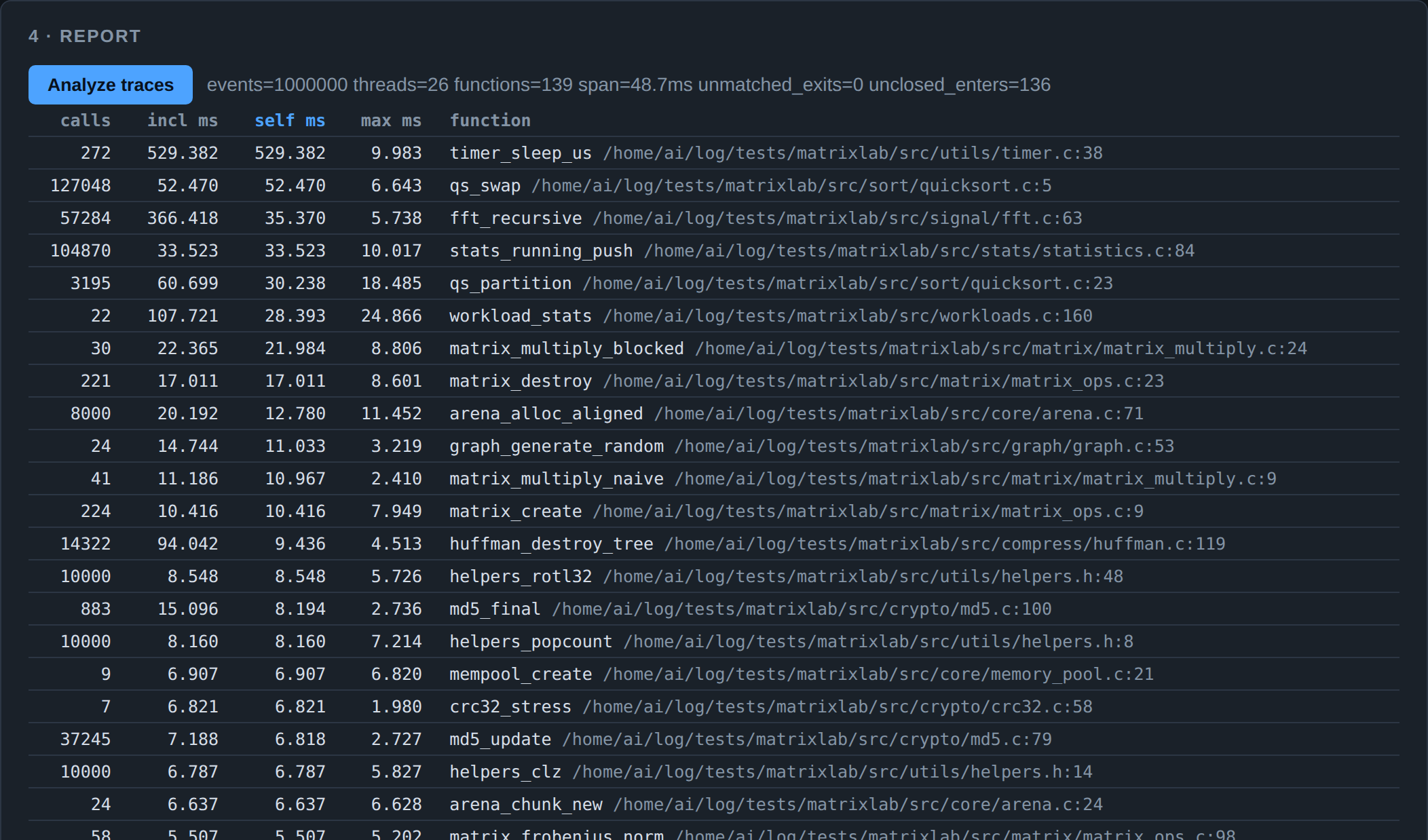 callsight web UI