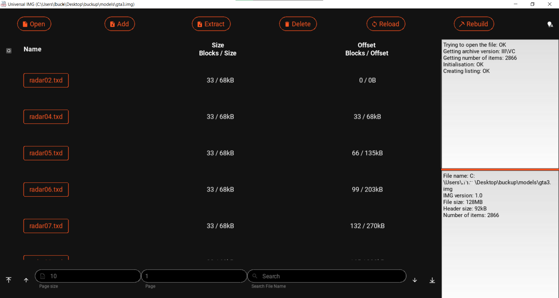 Main Interface