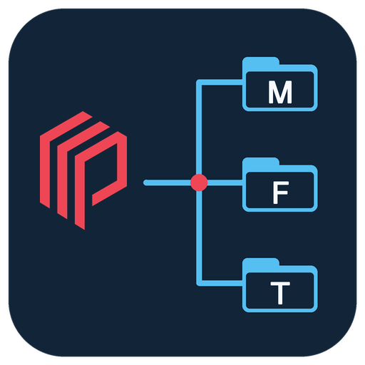 Prefect Managed File Transfer: Prefect connected to folders labelled M, F and T