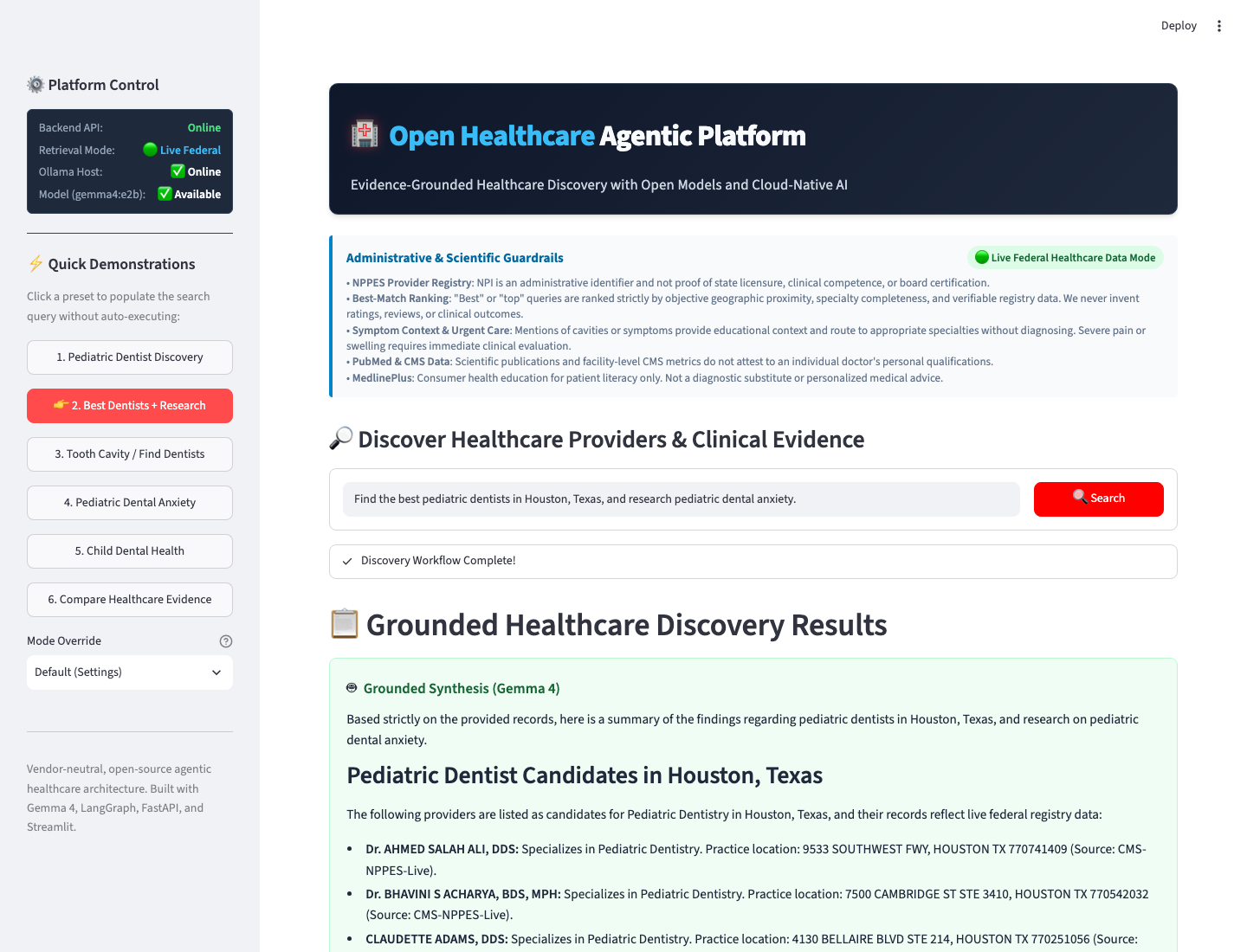 M7 Search Results Overview