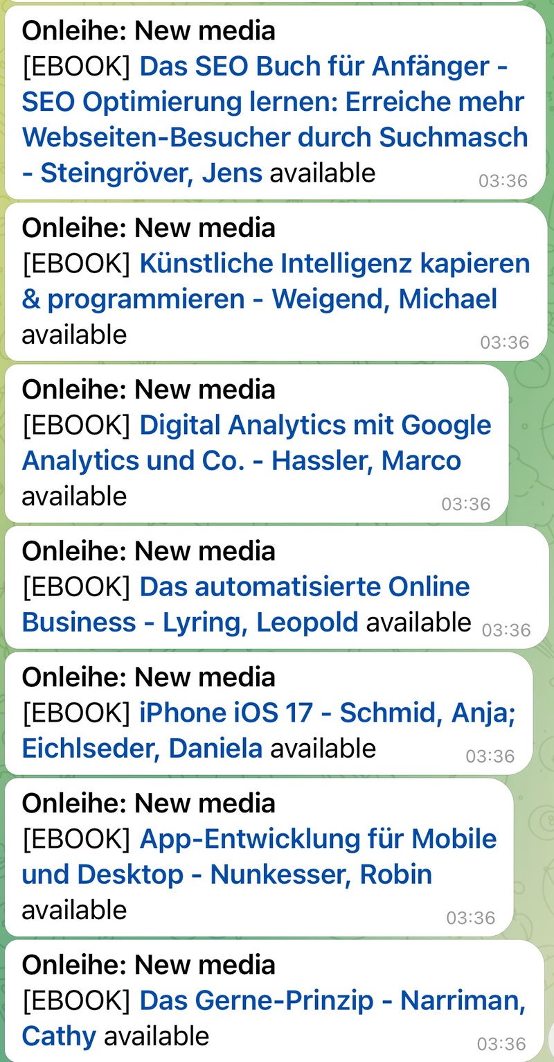 Telegram Notification