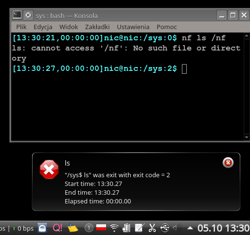 Screenshot from KDE