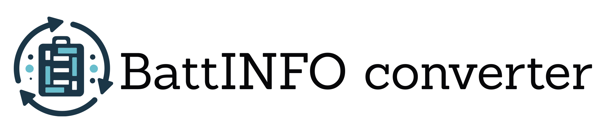 BattINFO Converter