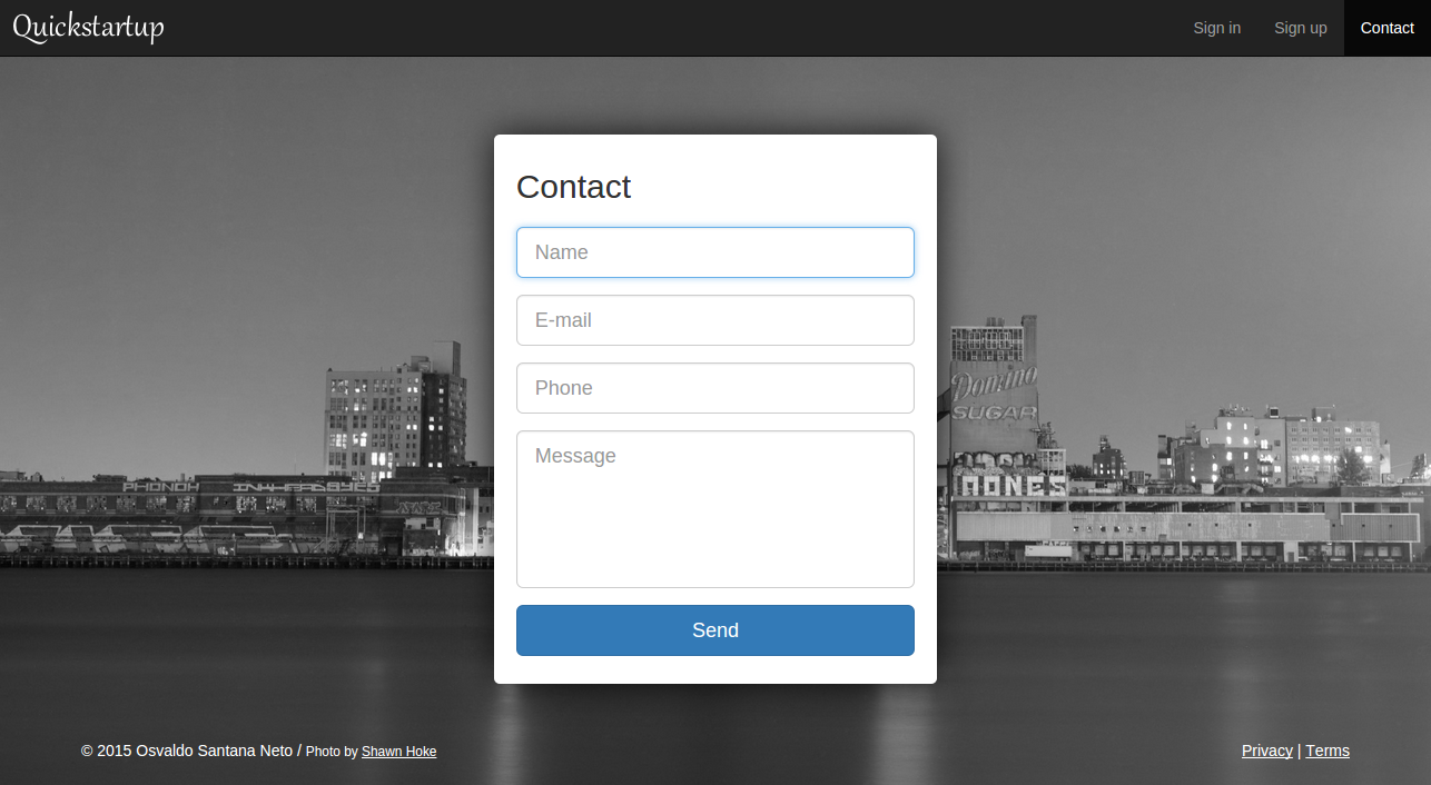 Contact Form