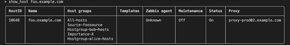 format-table