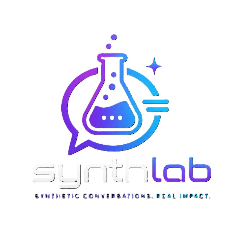 SynthLab — Synthetic conversations. Real impact.