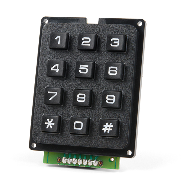 SparkFun Qwiic Keypad - 12 Button (COM-15290)