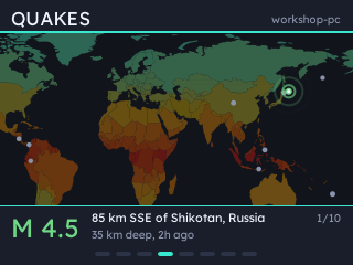 Quakes pulled out