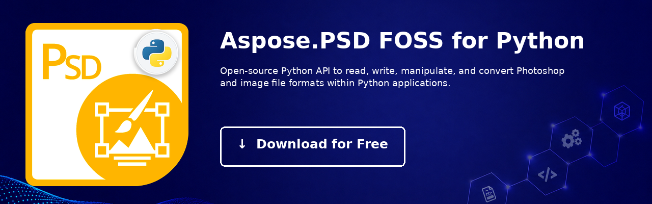 Aspose.PSD FOSS for Python