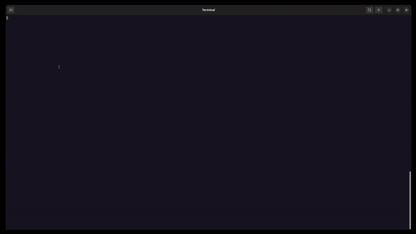 Usage demonstration