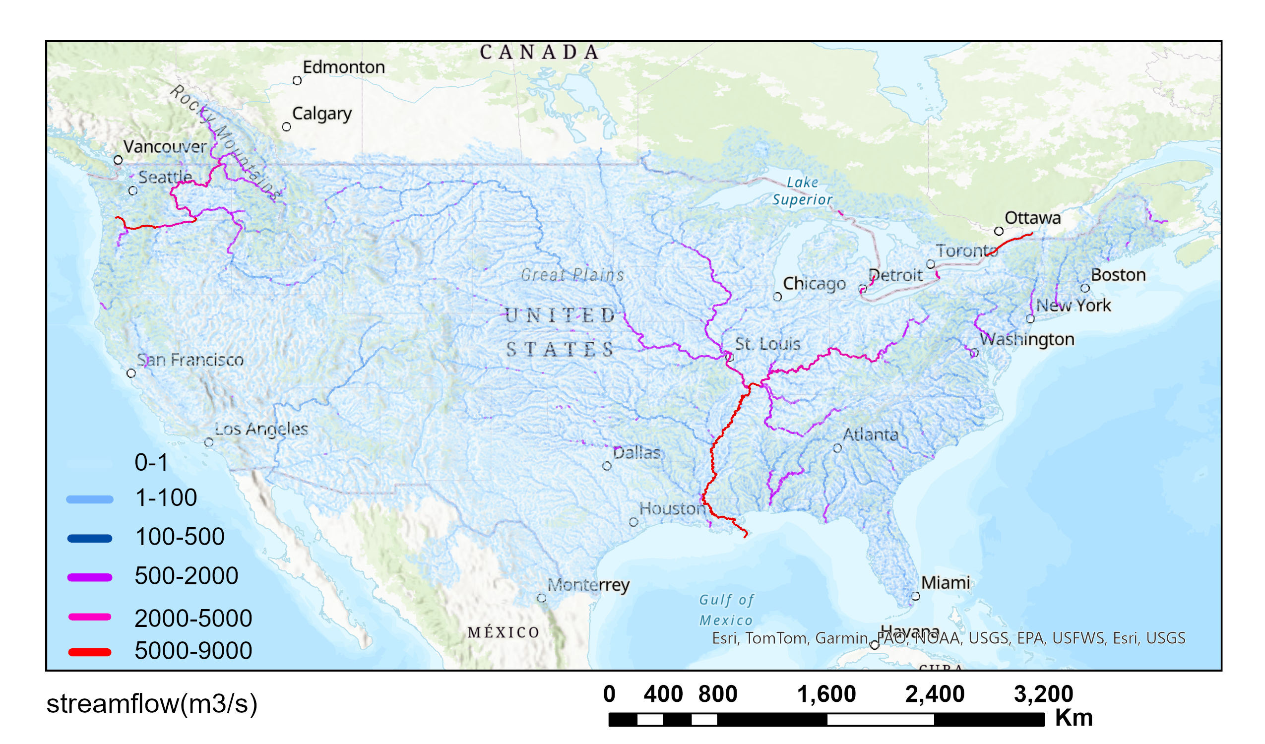 Seamless streamflow simulation