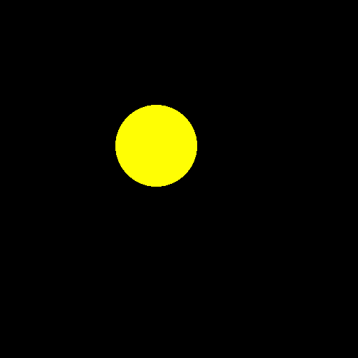 Yellow circle