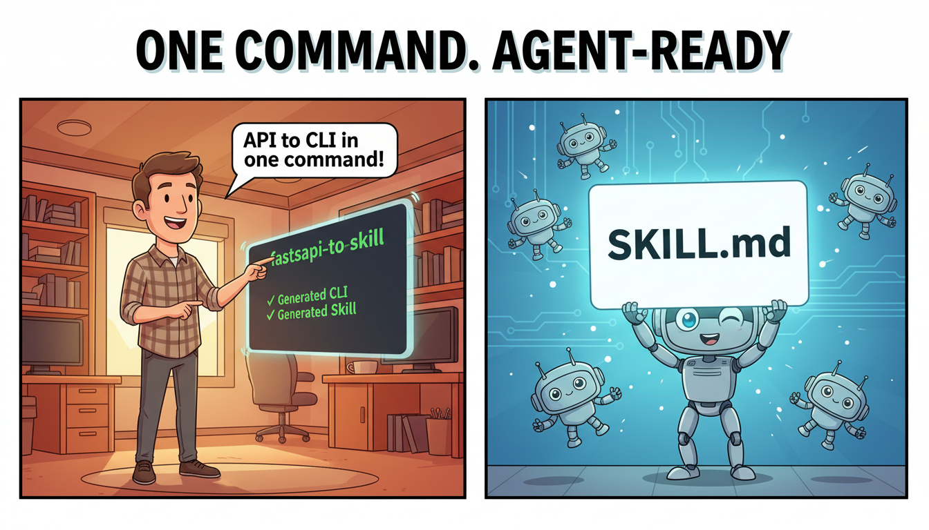 One Command. Agent-Ready.