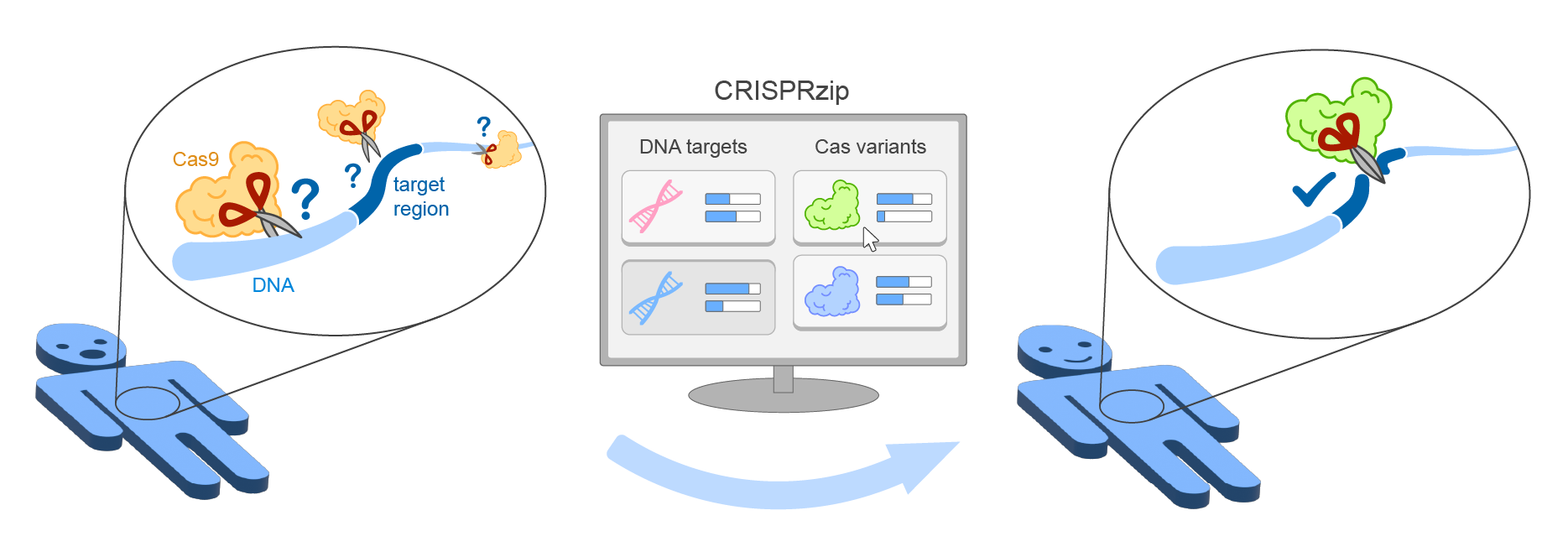 Activity prediction with CRISPRzip
