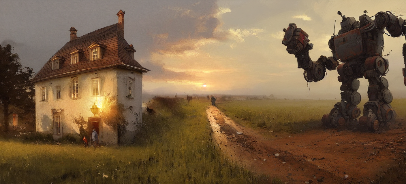 2022-10-12 15_25_40 021063_A charming house in the countryside, by jakub rozalski, sunset lighting, elegant, highly detailed, s_640x640_schelms_seed9764851938_gc8_steps50