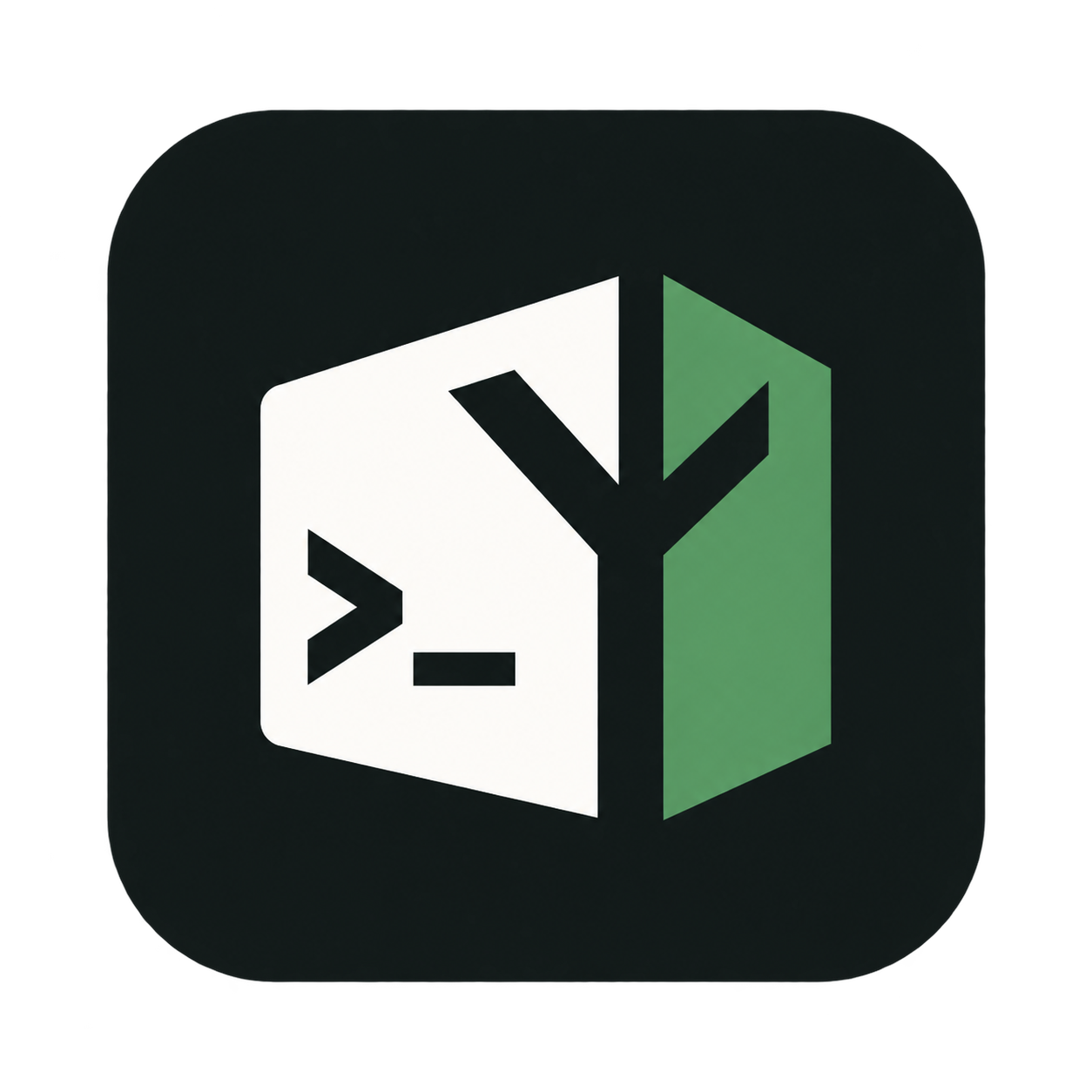 YAGA terminal Y logo