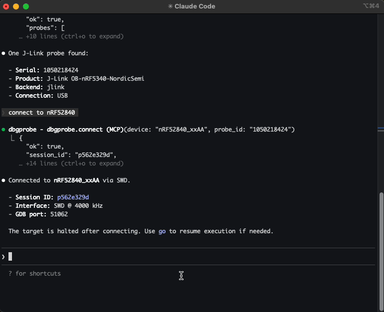 Listing probes and connecting