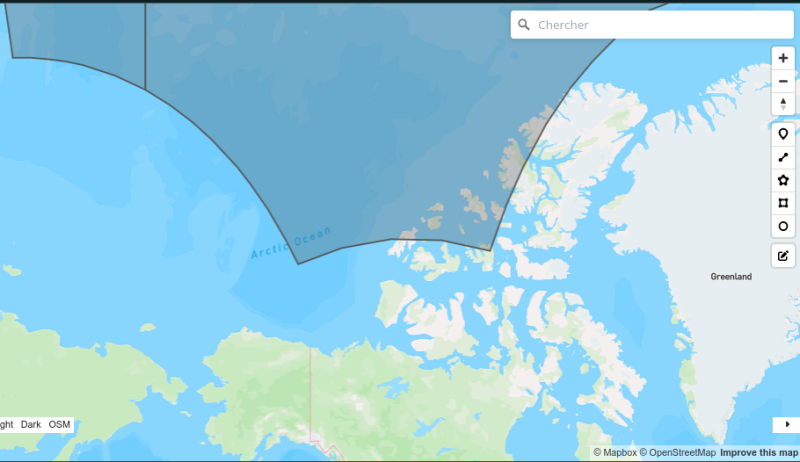 MapBox 2D display