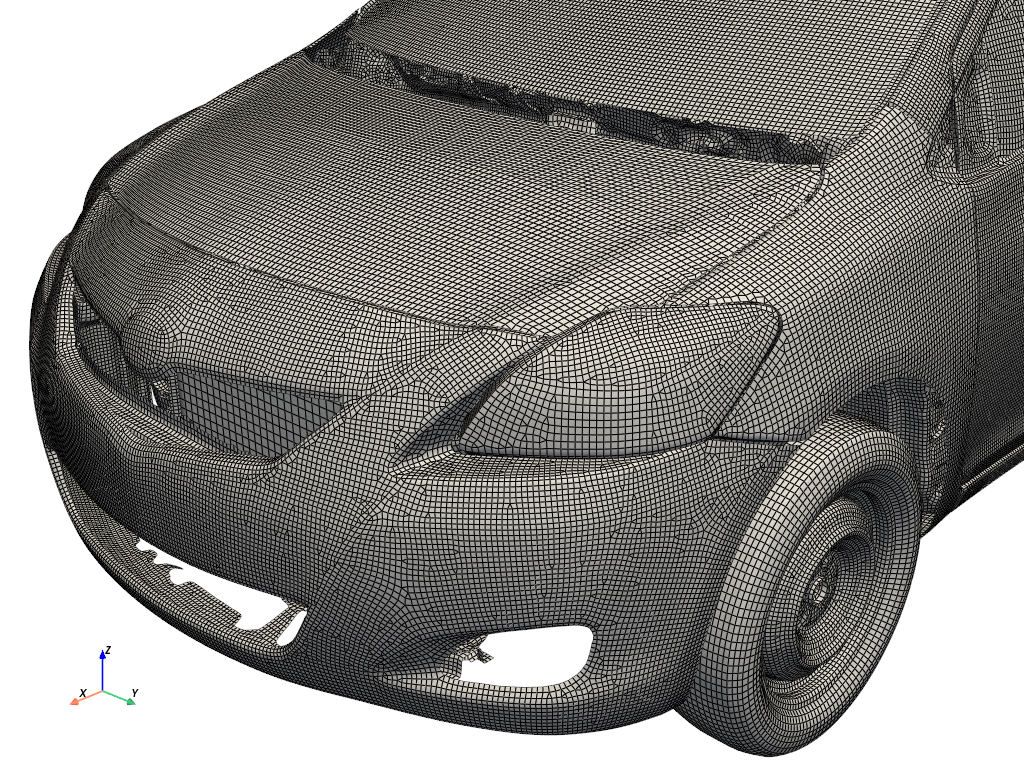 Yaris Static Suspension Mesh