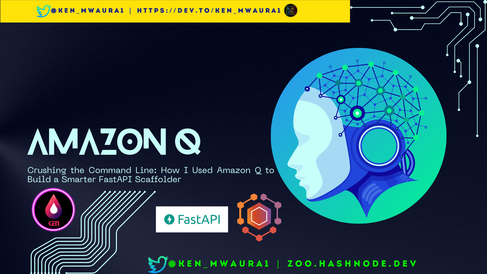 Crushing the Command Line: How I Used Amazon Q to Build a Smarter FastAPI Scaffolder