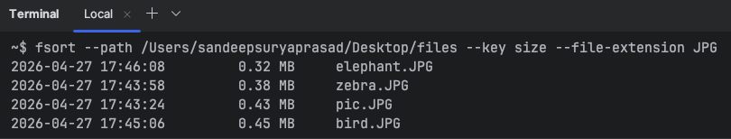 fsort