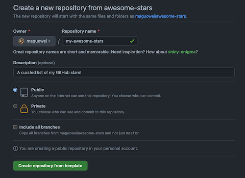 use-awesome-stars-as-template
